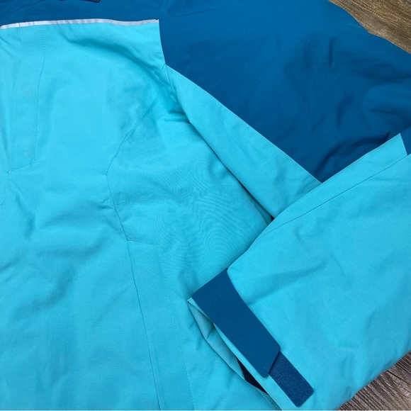 Lands End Jacket Mens Large Squall Quilted Waterproof Full Zip Rain Coat - Picture 4 of 11